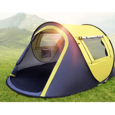 NALANDA 2-3 Person Pop Up Tent, Instant Portable Family Camping Tent Sun Shelter for Camping, Hiking, Family Traveling, Outdoor Sports,Beach
